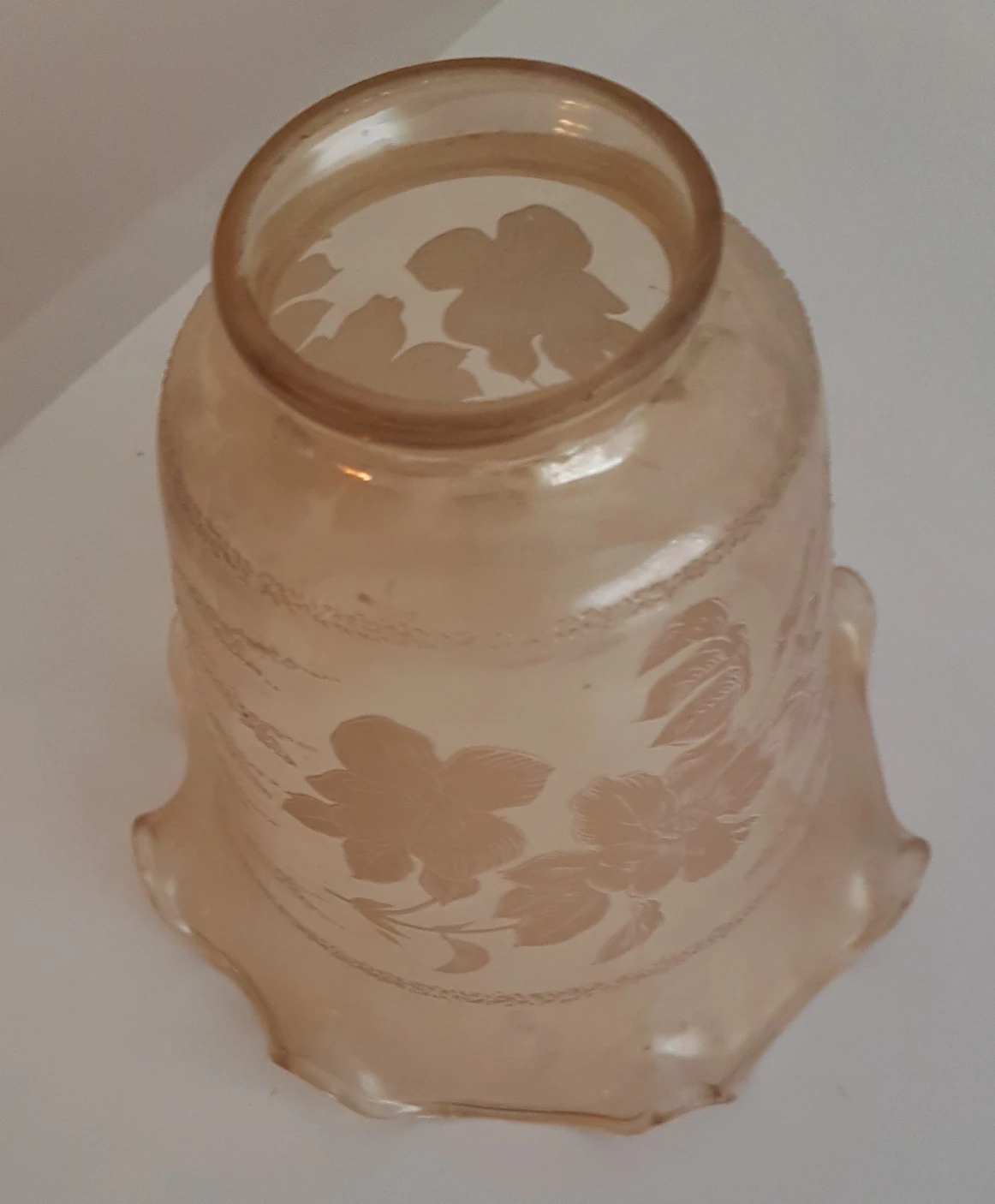 Glass lamp shade image indicator(3)