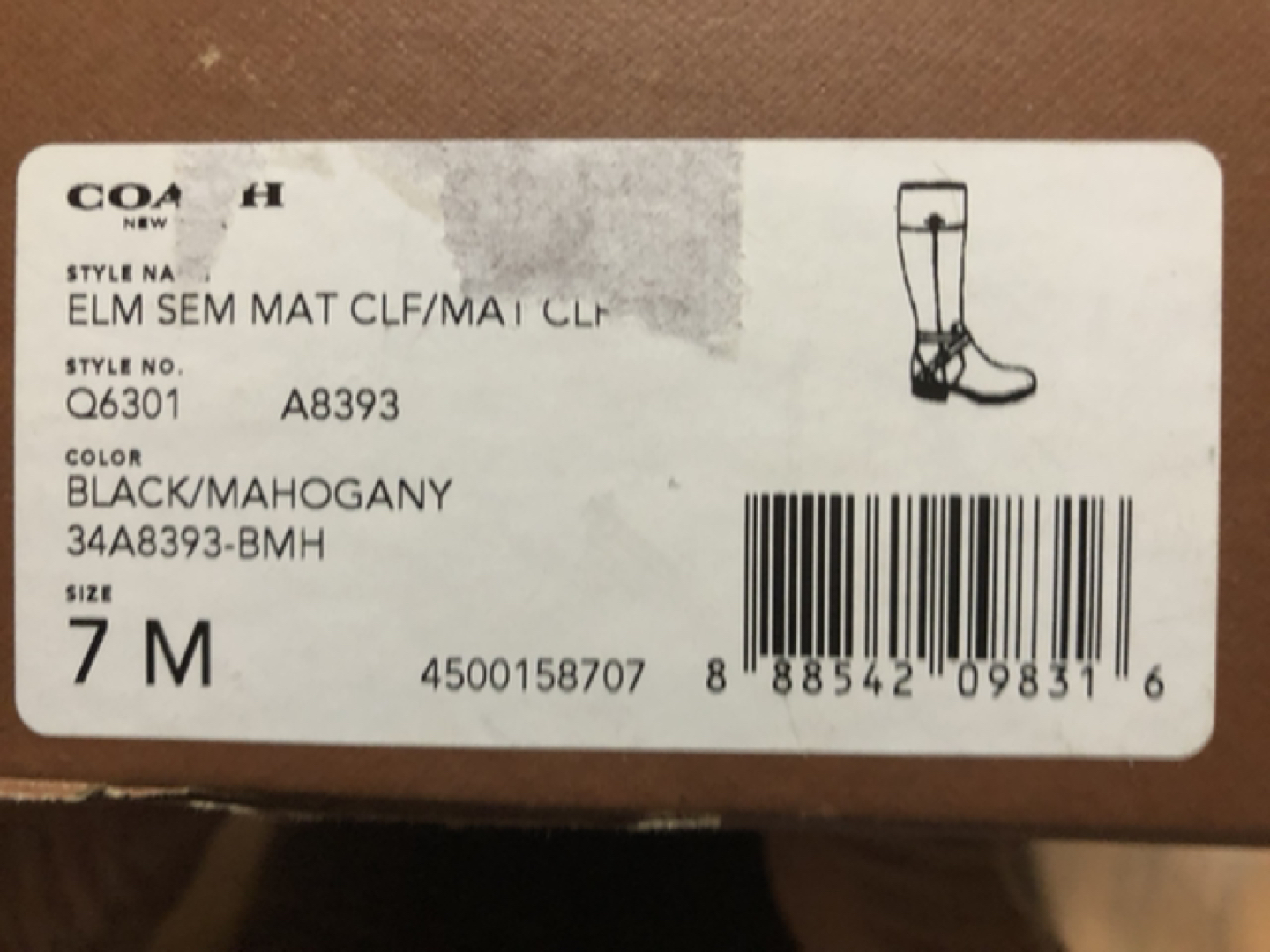 New Coach Authentic Boots size 7 image indicator(3)