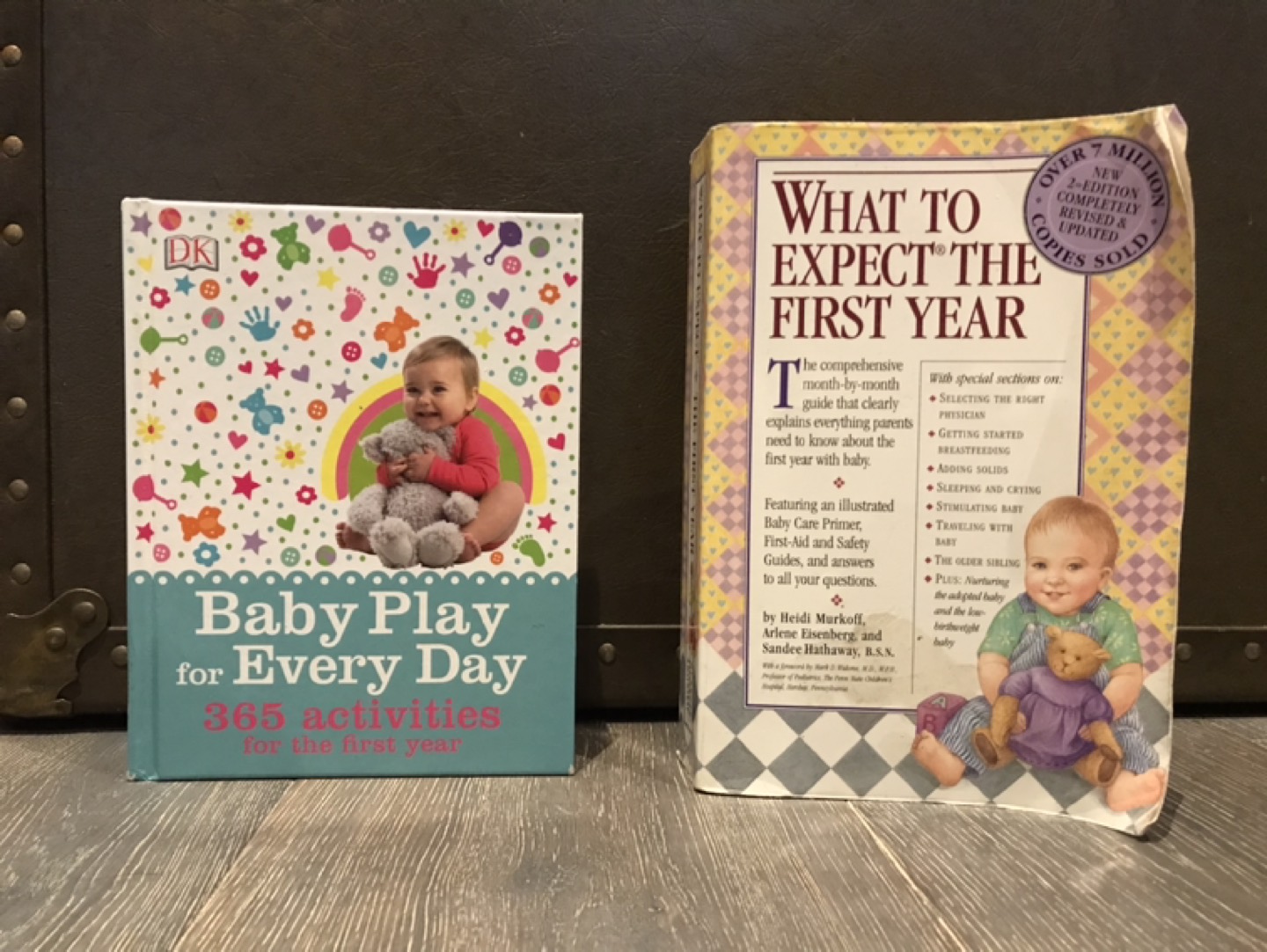 Baby Activity and What to Expect First Year Edition Books thumbnail