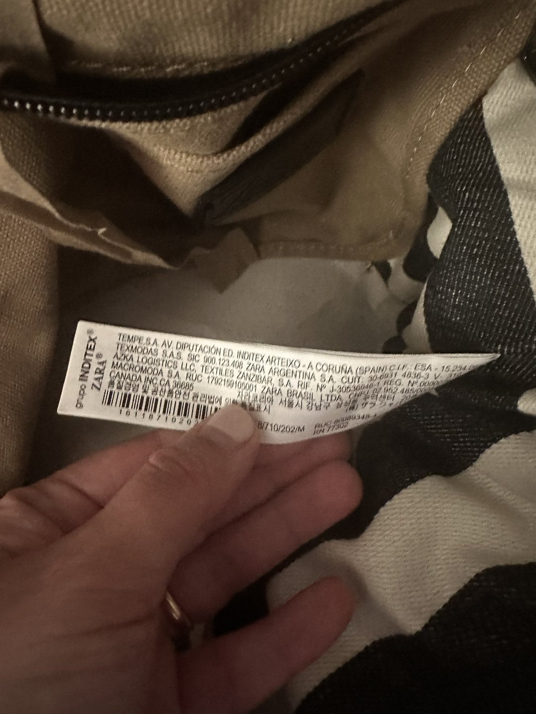 Zara Canvas Bag - photo 3