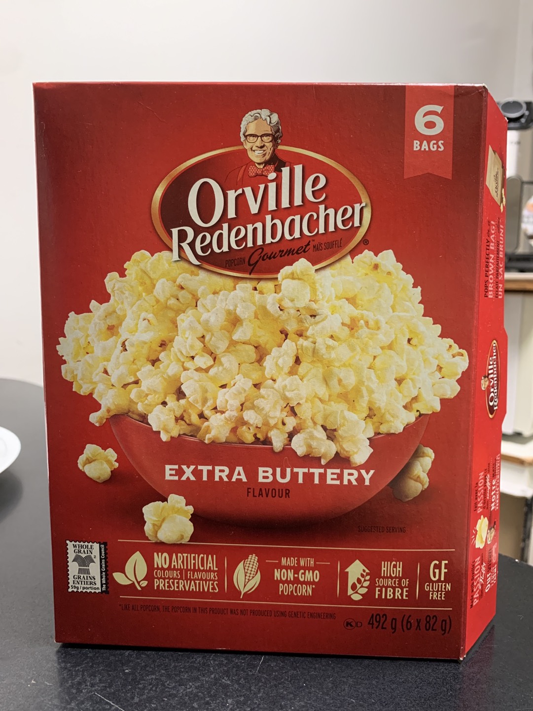 Popcorn Extra Butter (5 bags) thumbnail