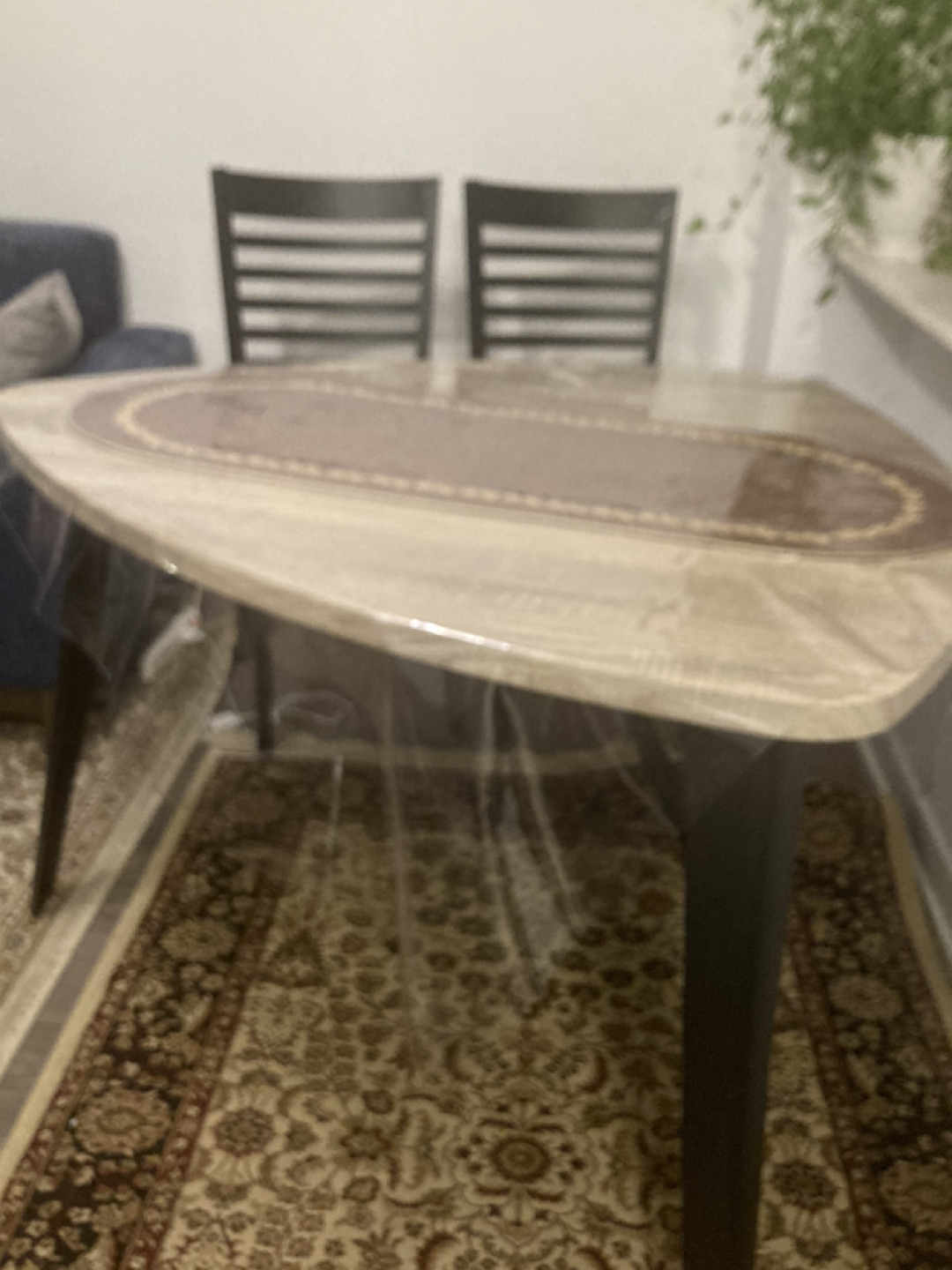 Dining table and2 chairs - photo 2
