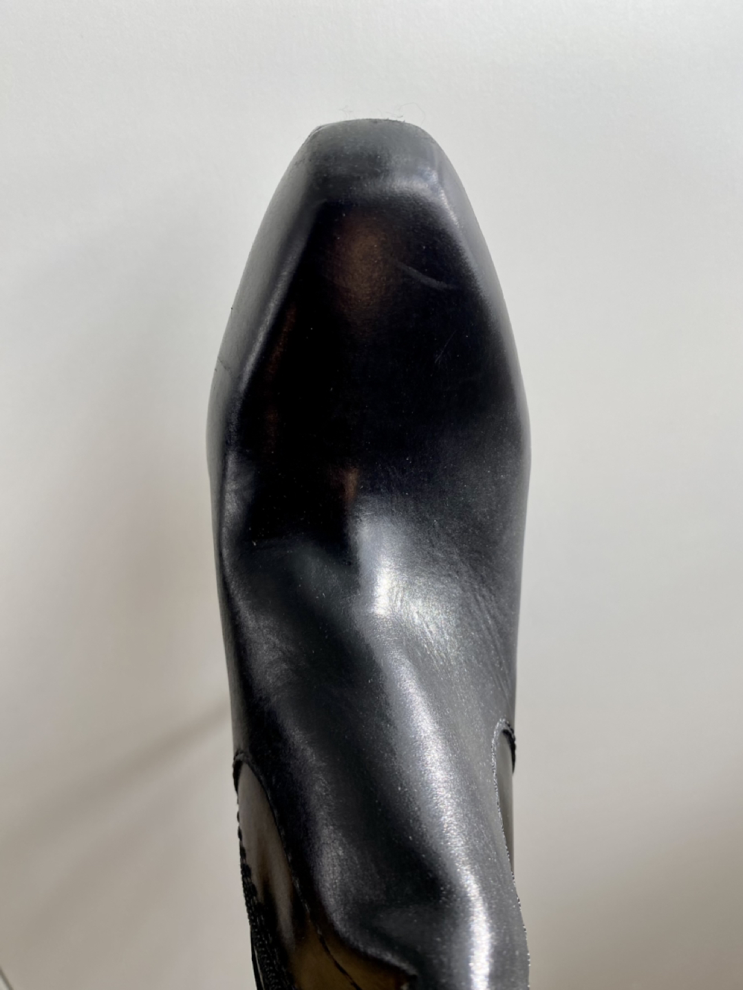Via Spiga Black Leather High Heel Boots - photo 5