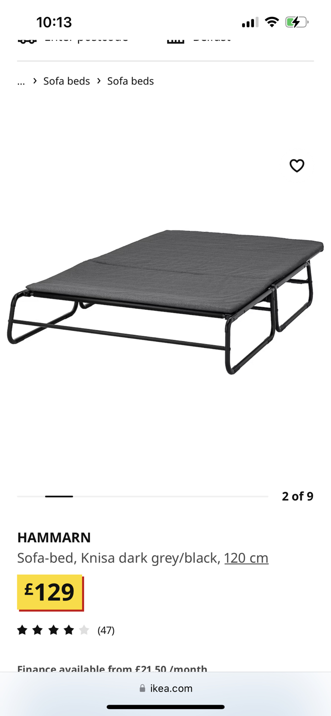 IKEA sofa bed - photo 2