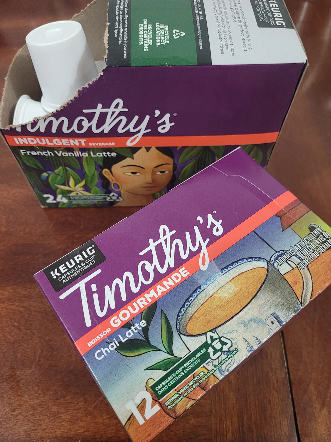 Timothy's K-cup coffee pods