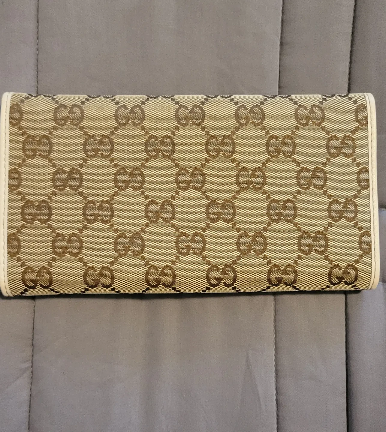 Gucci wallet long in Monogram image indicator(7)