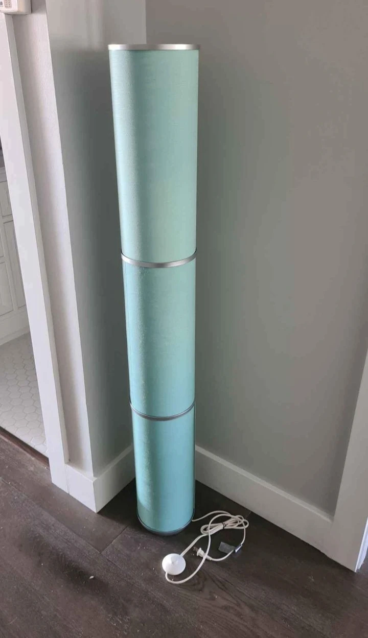 IKEA blue floor lamp