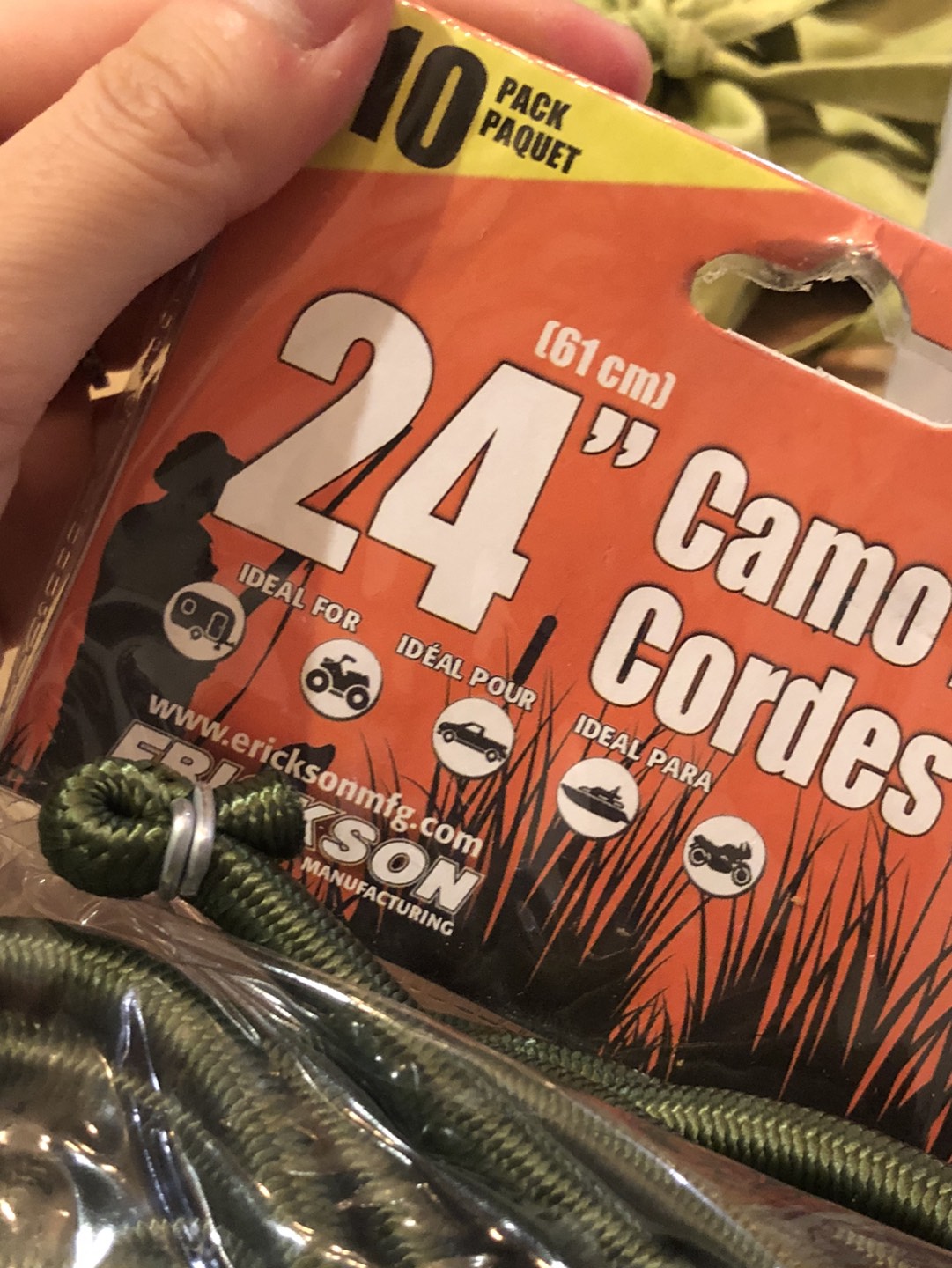 Erickson camo bungee cords - photo 2
