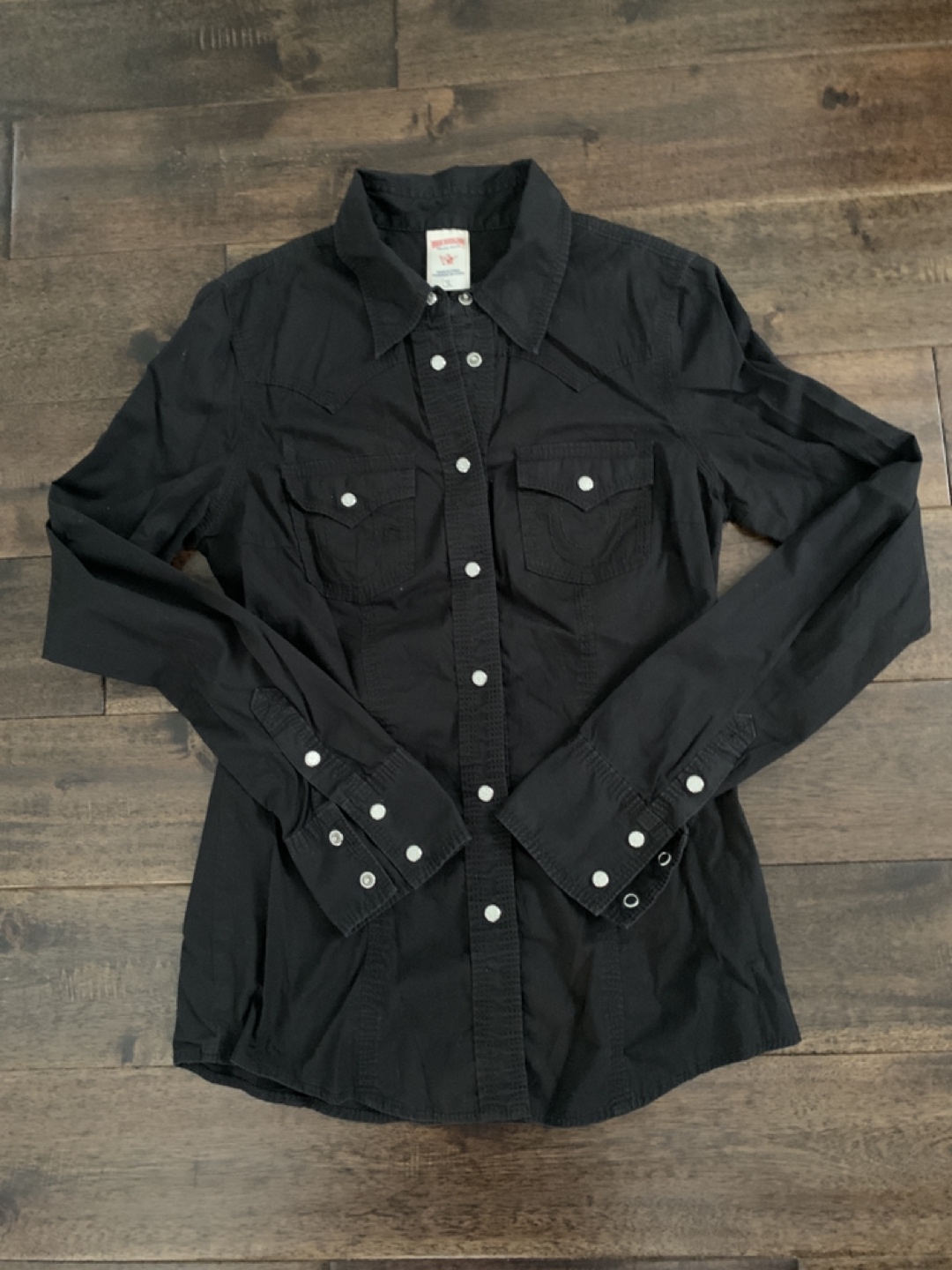 True religion black shirt