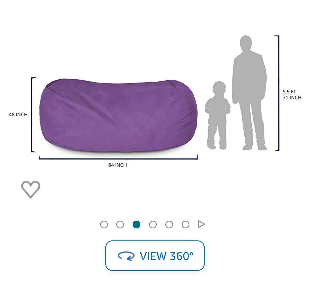 Bean bag puff - photo 3