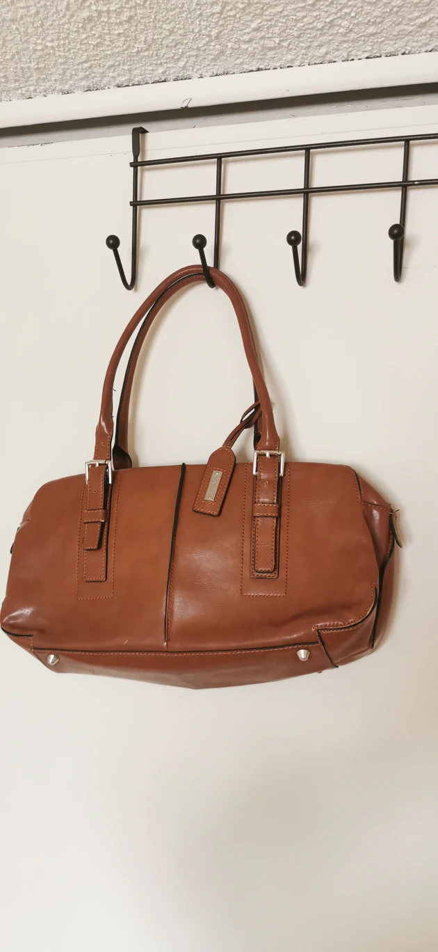 Tokio yoshikawa brown leather bag thumbnail