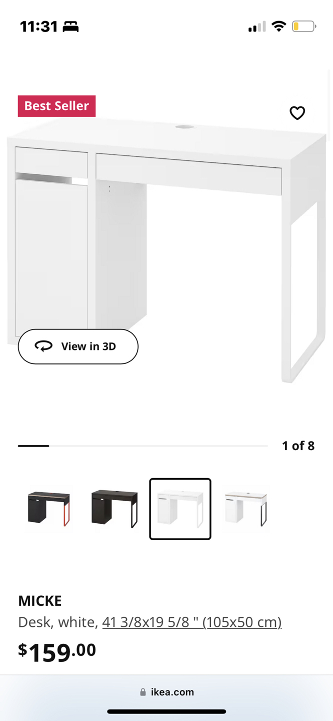 White Desk - photo 2