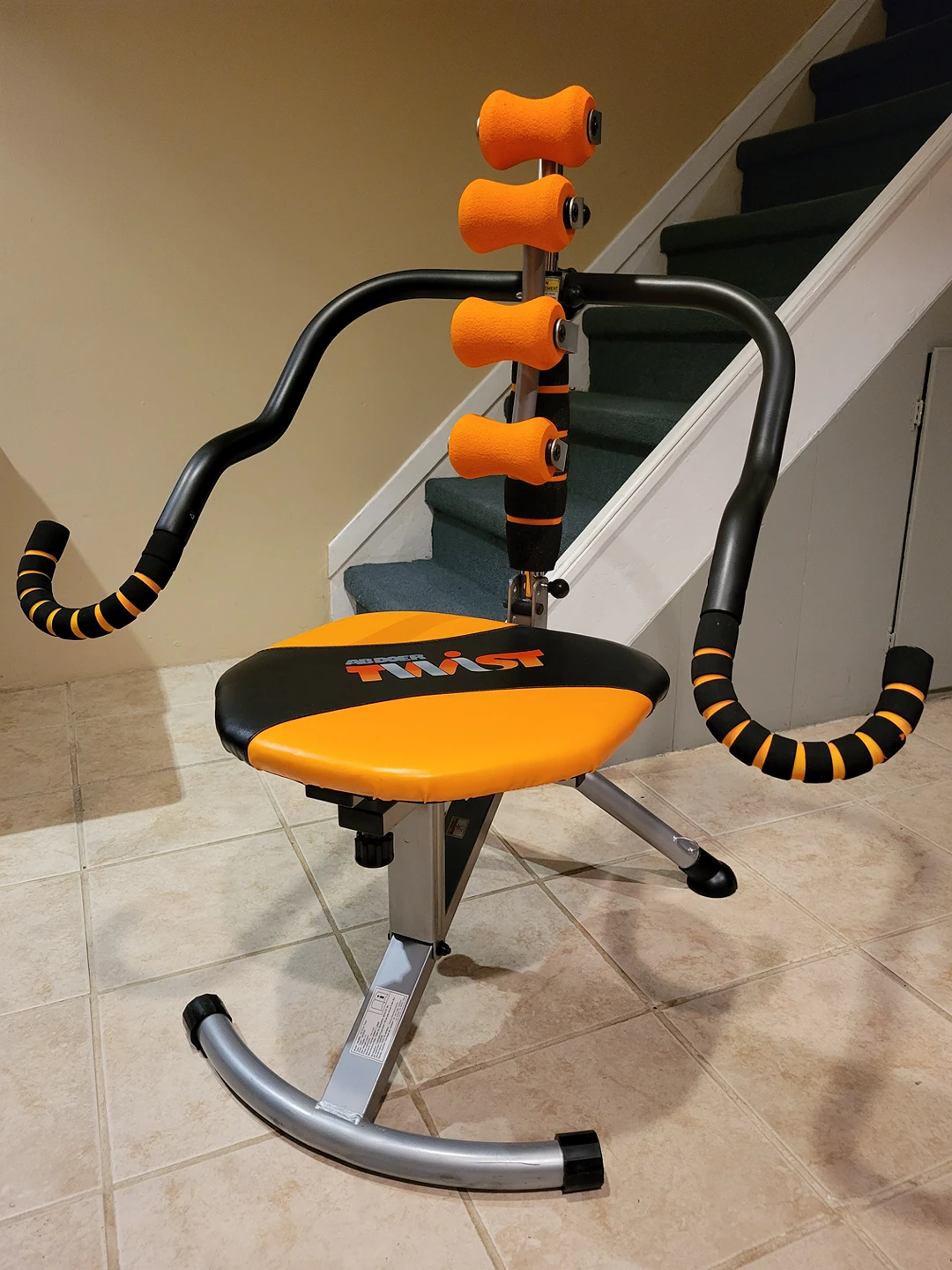 AB DOER TWIST - Fitness At Home  – Complete with 4 Back Rollers thumbnail