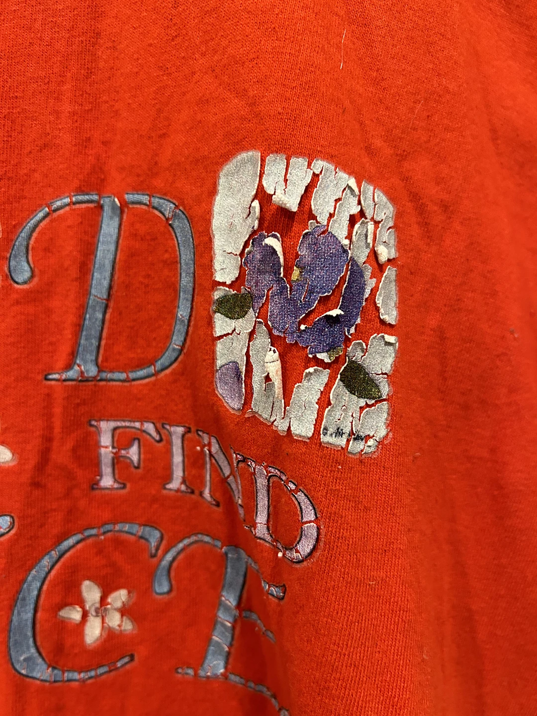 Vintage "Seek God" t-shirt, size M image indicator(5)