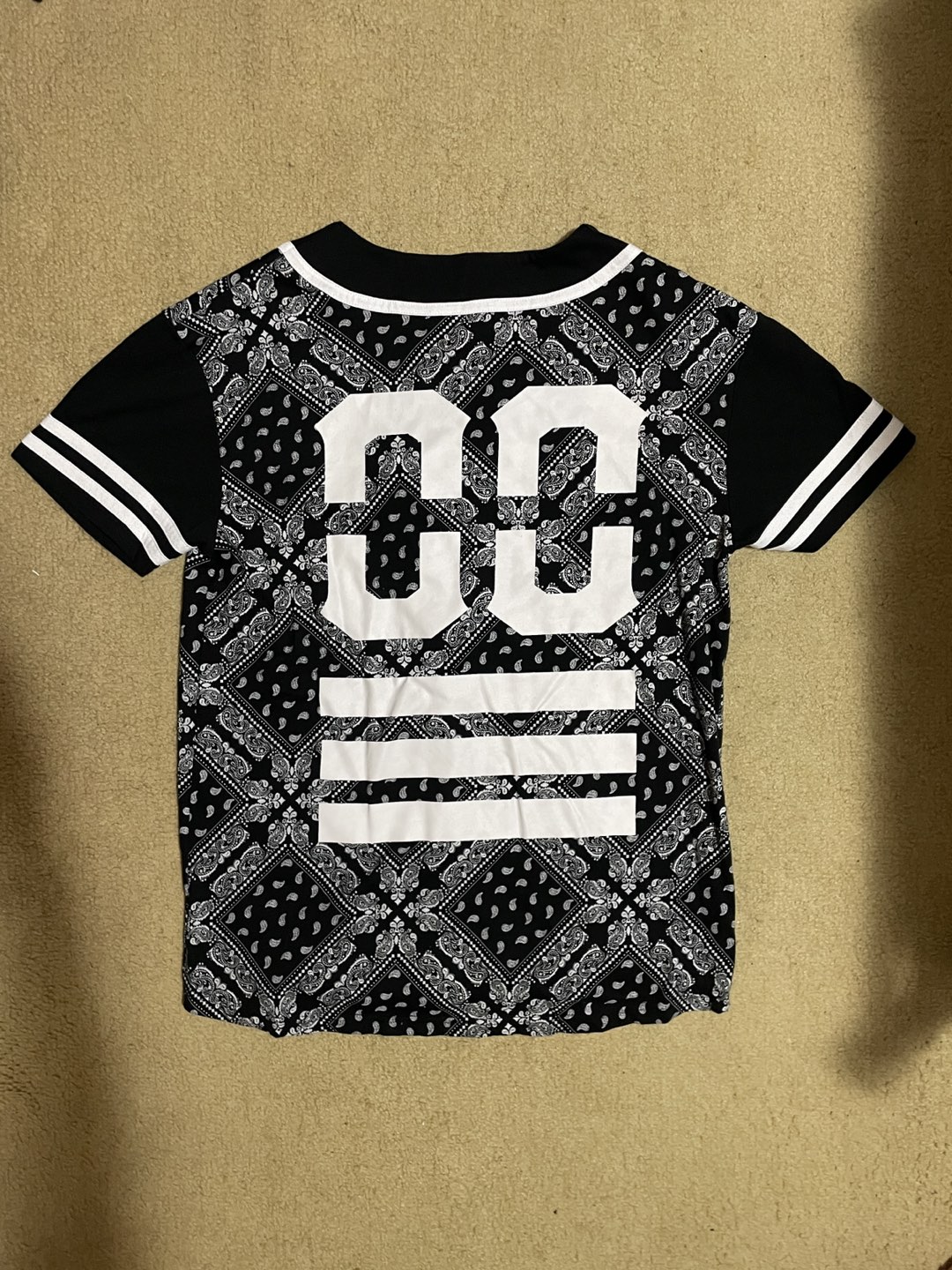 Black baseball jersey - photo 3