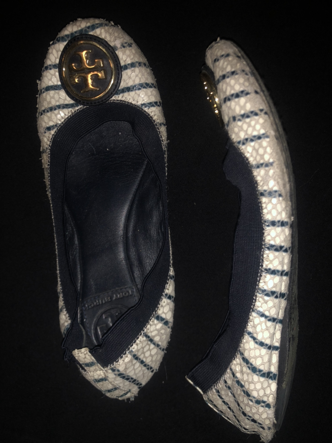 Tory Burch Leather Ballet Flats - photo 3