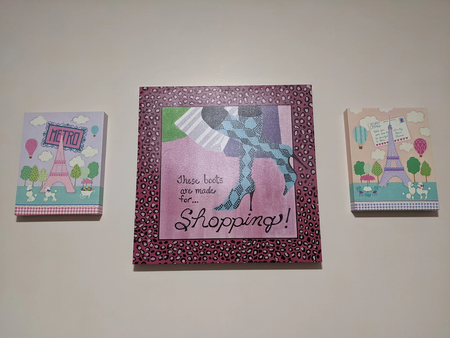 #freecycle Canvas Board Art