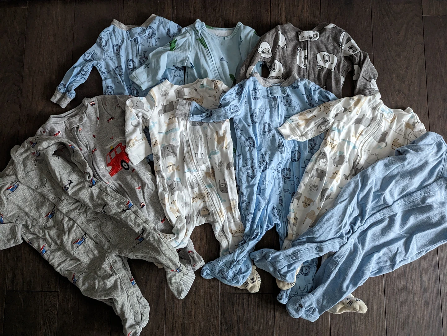 9 Long sleeve onesies for 6 months old thumbnail