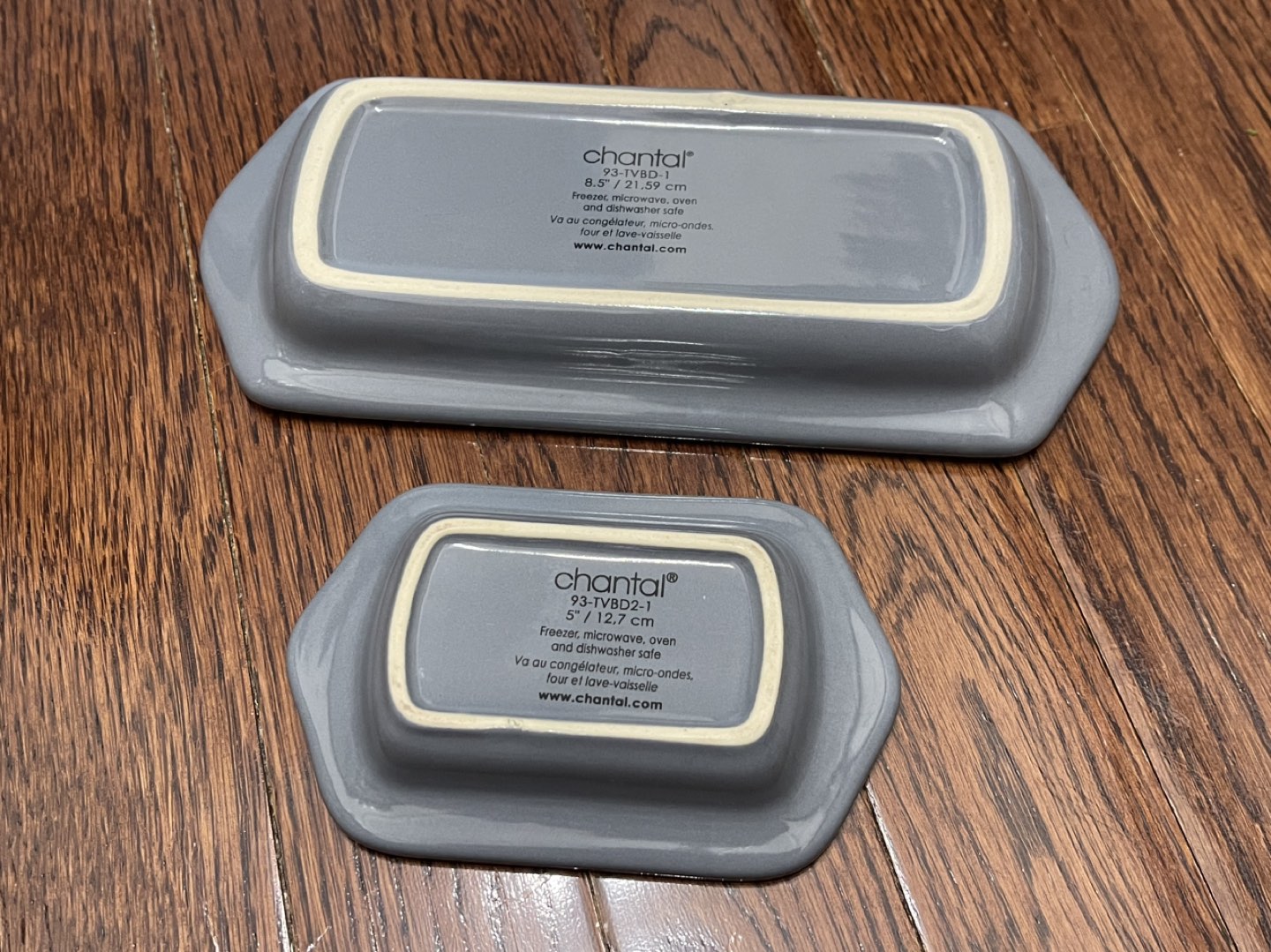 Set of 2 Butter Dishes (Never been used!) image indicator(3)