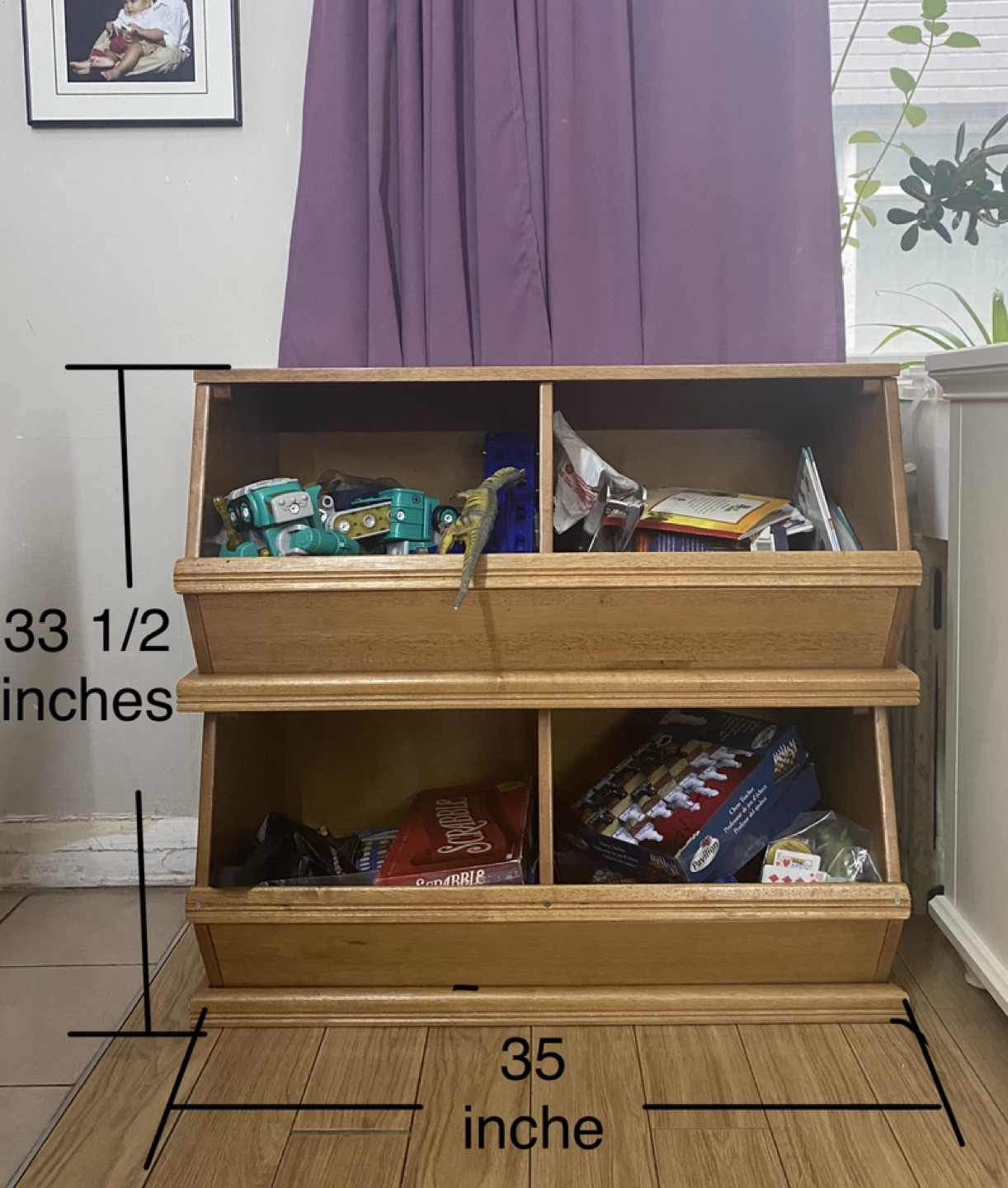 Bench/ storage