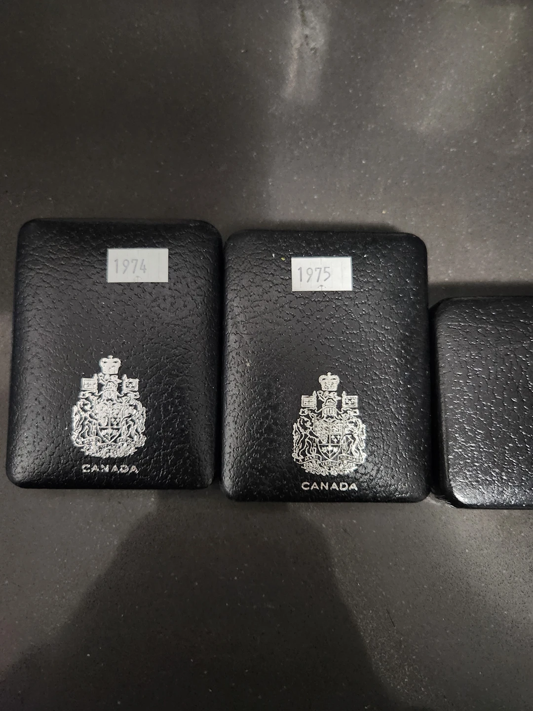 1974,1975,1983,1986 Canadian Silver Dollars (Mint)