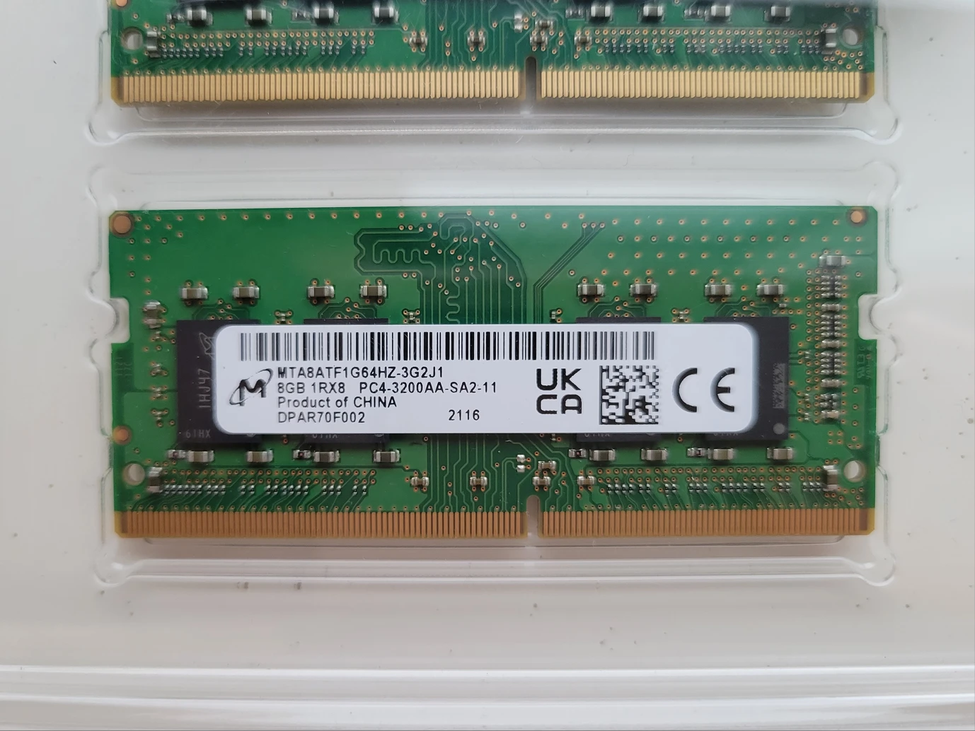 16GB (2x8GB) DDR4 3200MT/s Laptop SO-DIMM Memory Kit - photo 2