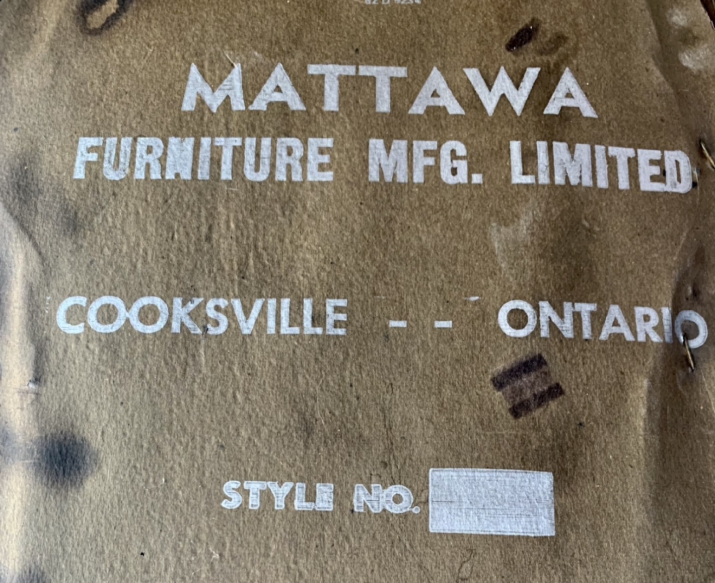 Vintage Vinyl Footstool - photo 4