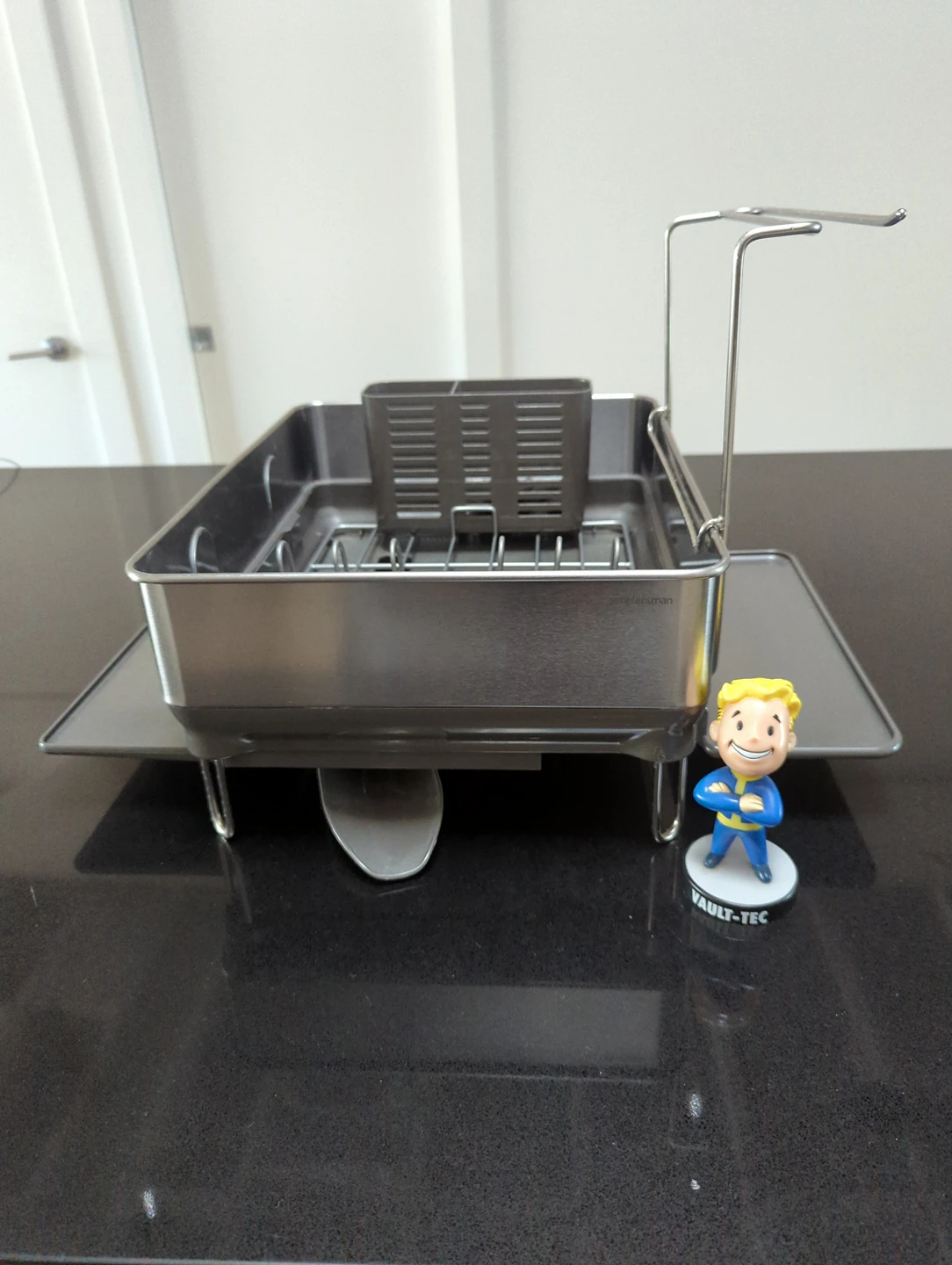 simplehuman steel frame compact dishrack - photo 2