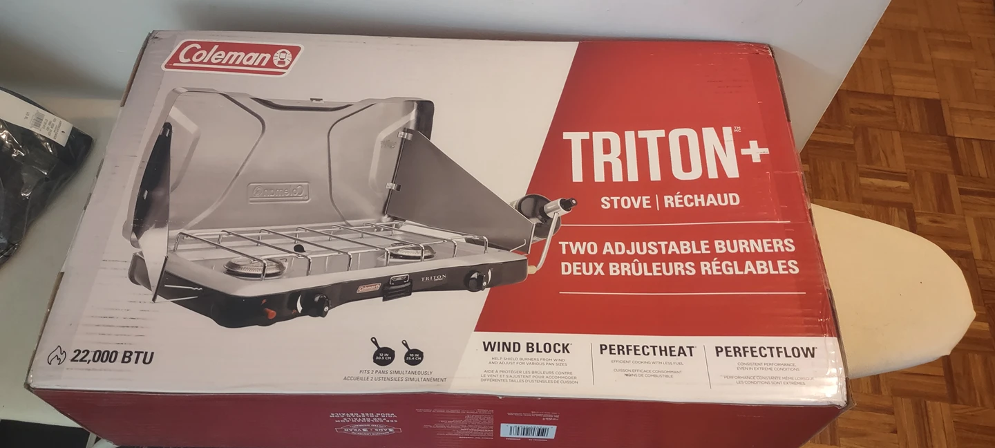 Coleman camping stove