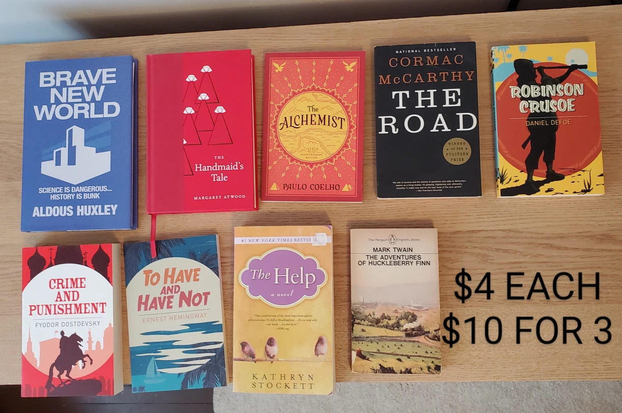 TONS OF BOOKS!