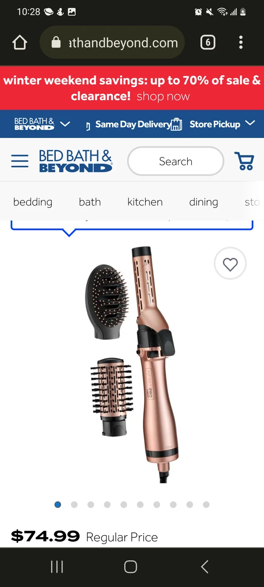 Conair BC193C InfinitiPro Rose Gold Hot Air Multi - photo 3