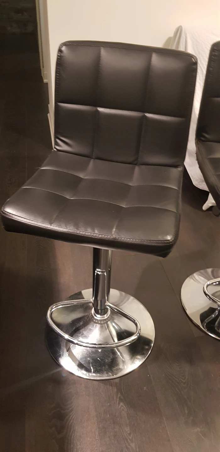 Bar stools, set of 2. Height adjustable. Moving out sale. - photo 4