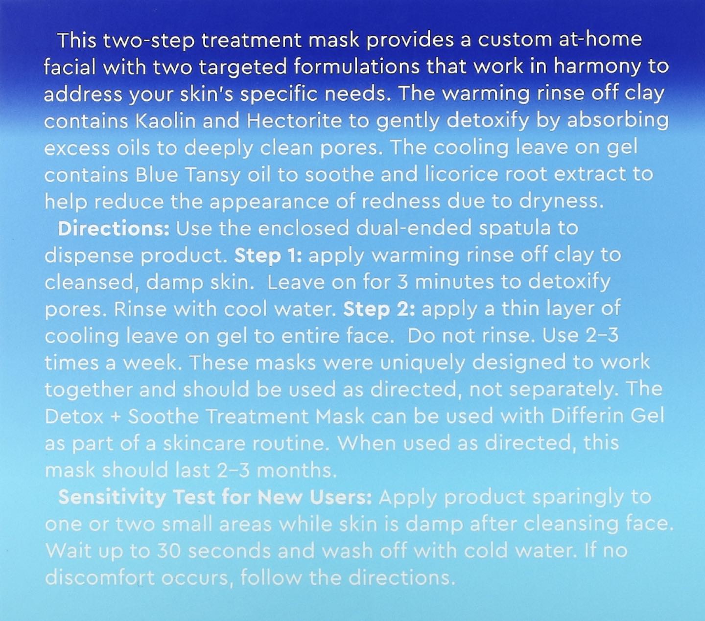 DIFFERIN Detox & Soothe Beauty Mask - photo 4