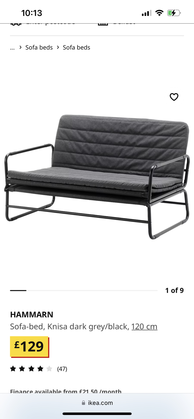 IKEA sofa bed