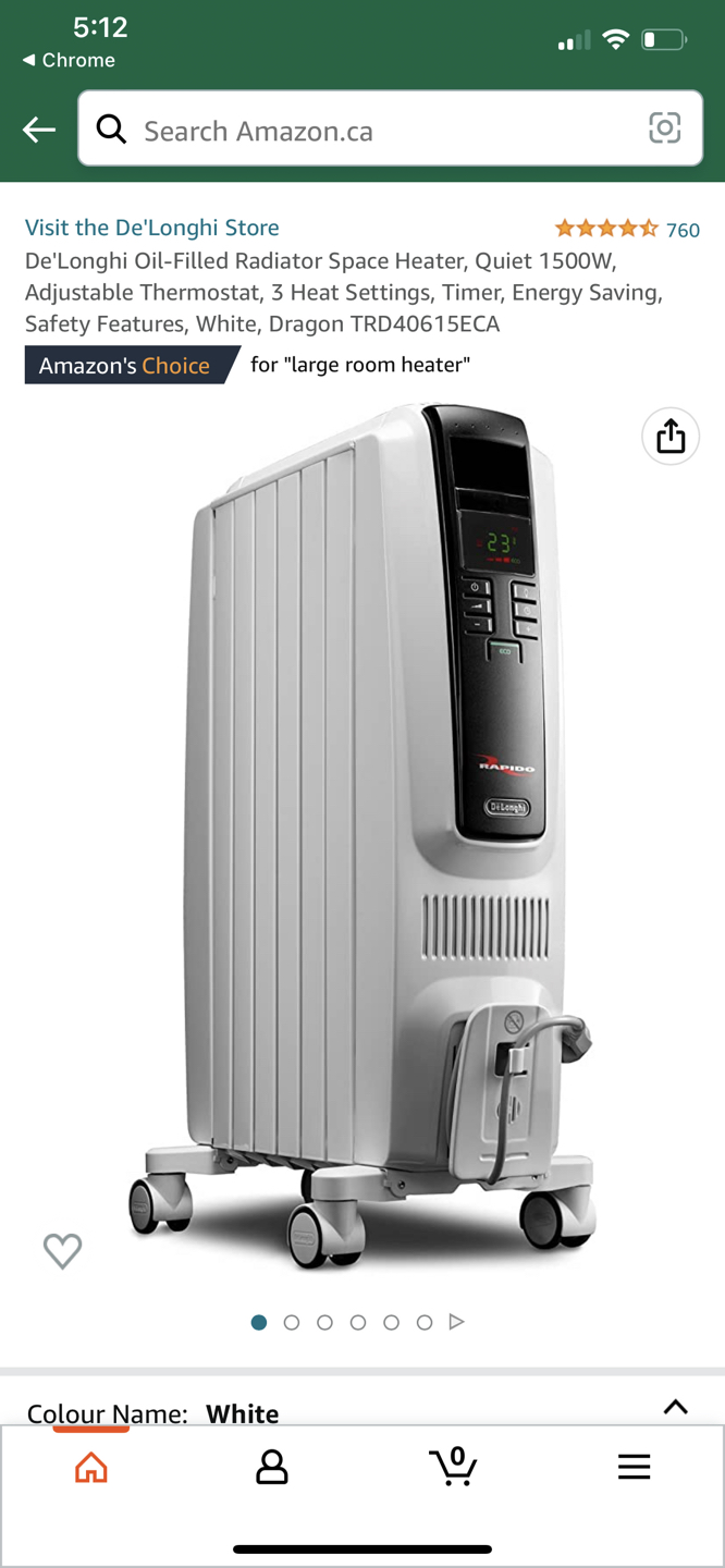 Brand new heater