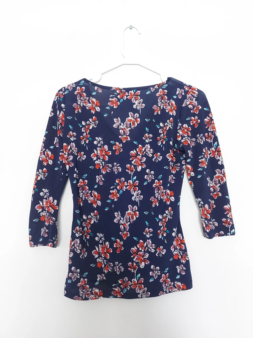 Floral print bodycon top - photo 2