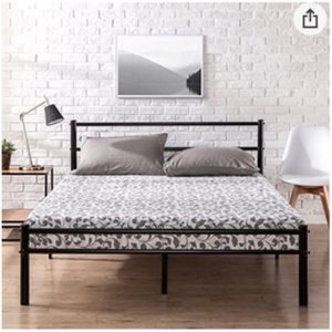 Zinus queen bed frame