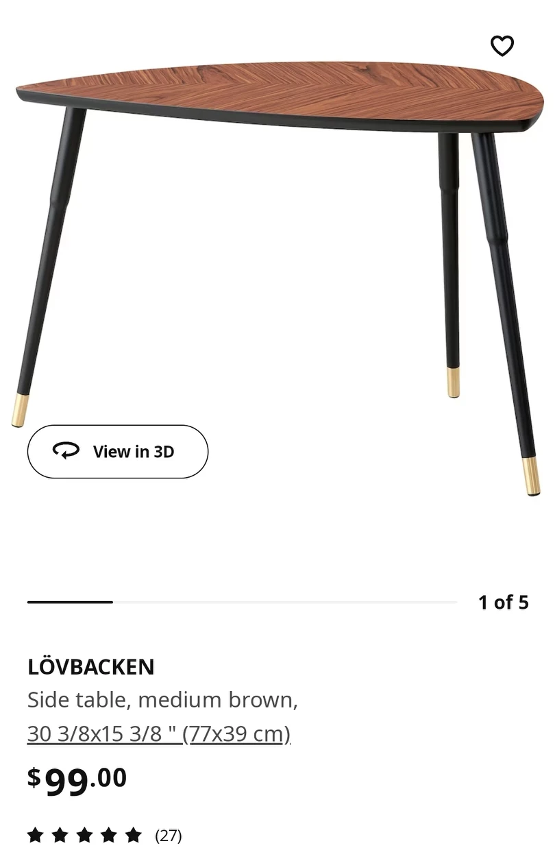 IKEA Lovbacken side table - photo 3