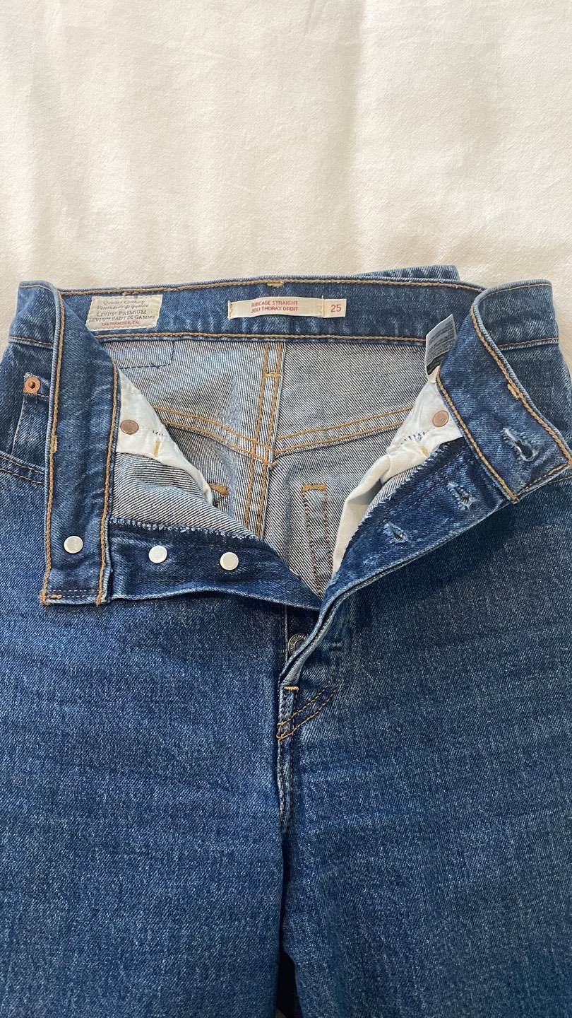 New Women's Levis Ribcage Straight Ankle Jeans - photo 2