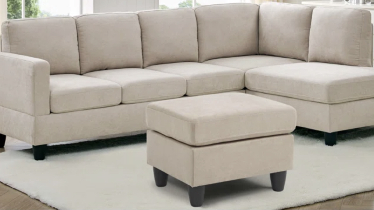 Asyia 3 - Piece Upholstered Sectional sofa