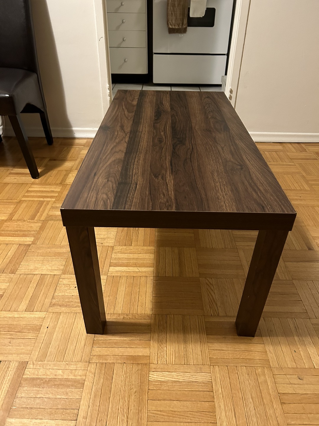 Wooden coffee table - photo 2
