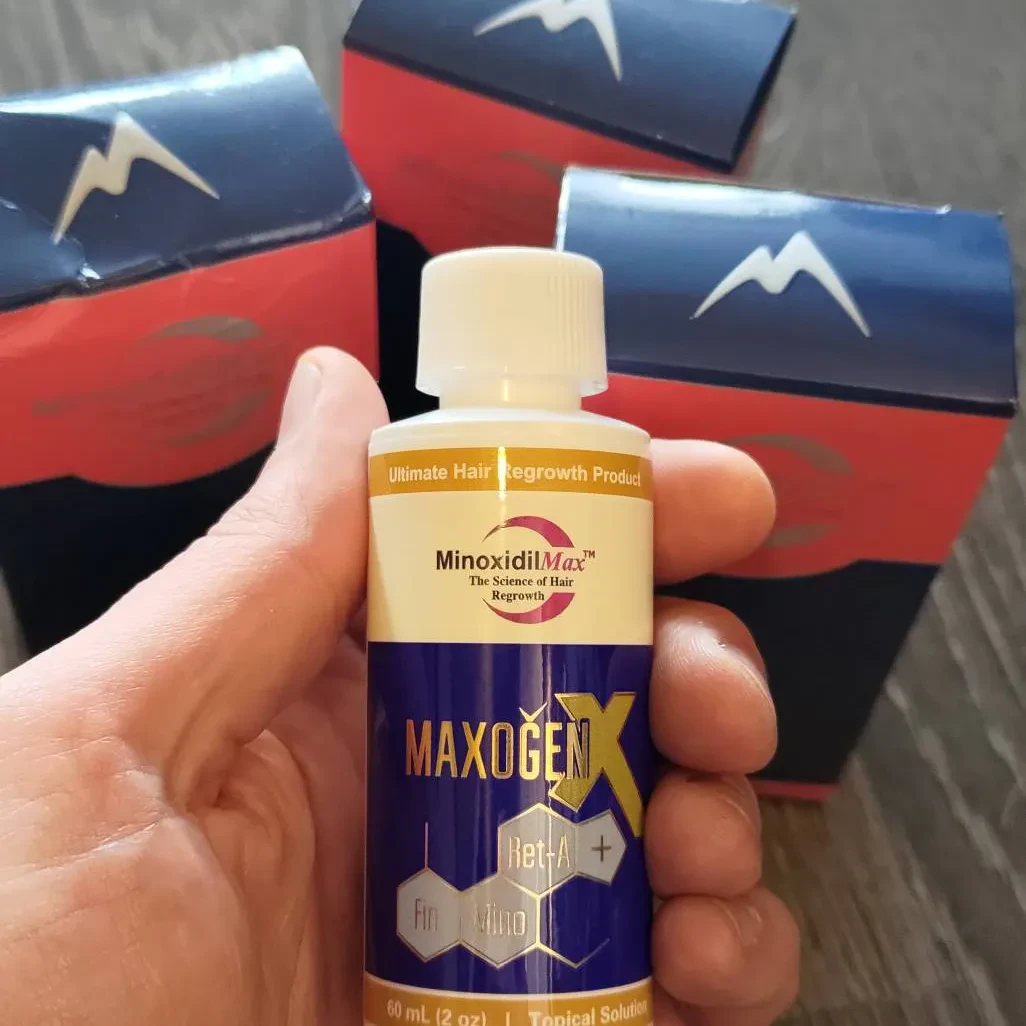 Minoxidil Max Maxogen Hair Regrowth Bald