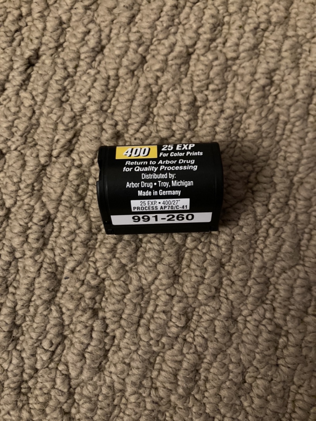 Expired roll of film thumbnail