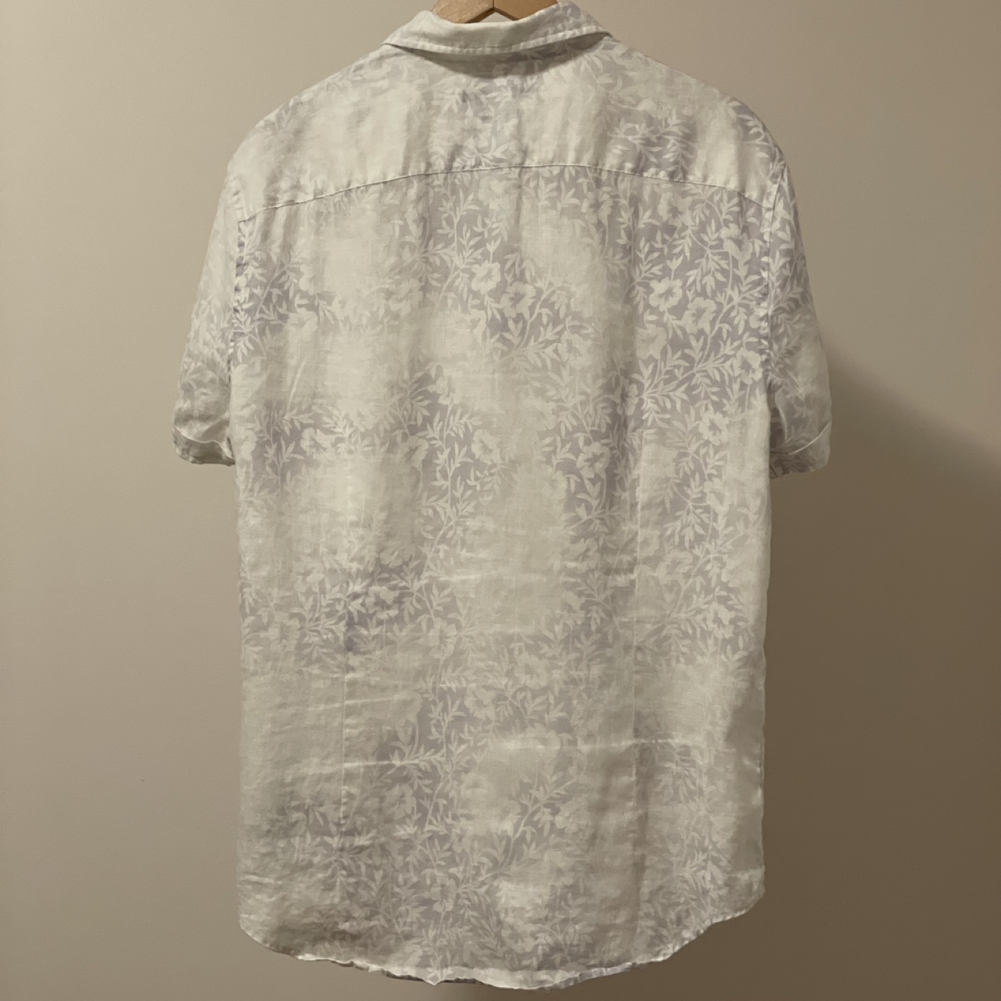 John Varvatos Linen Short-Sleeve Shirt - photo 3