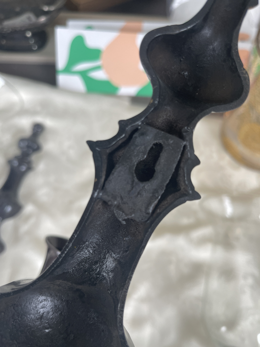 Wall Mount Candle Holder w|globe Pair - photo 2