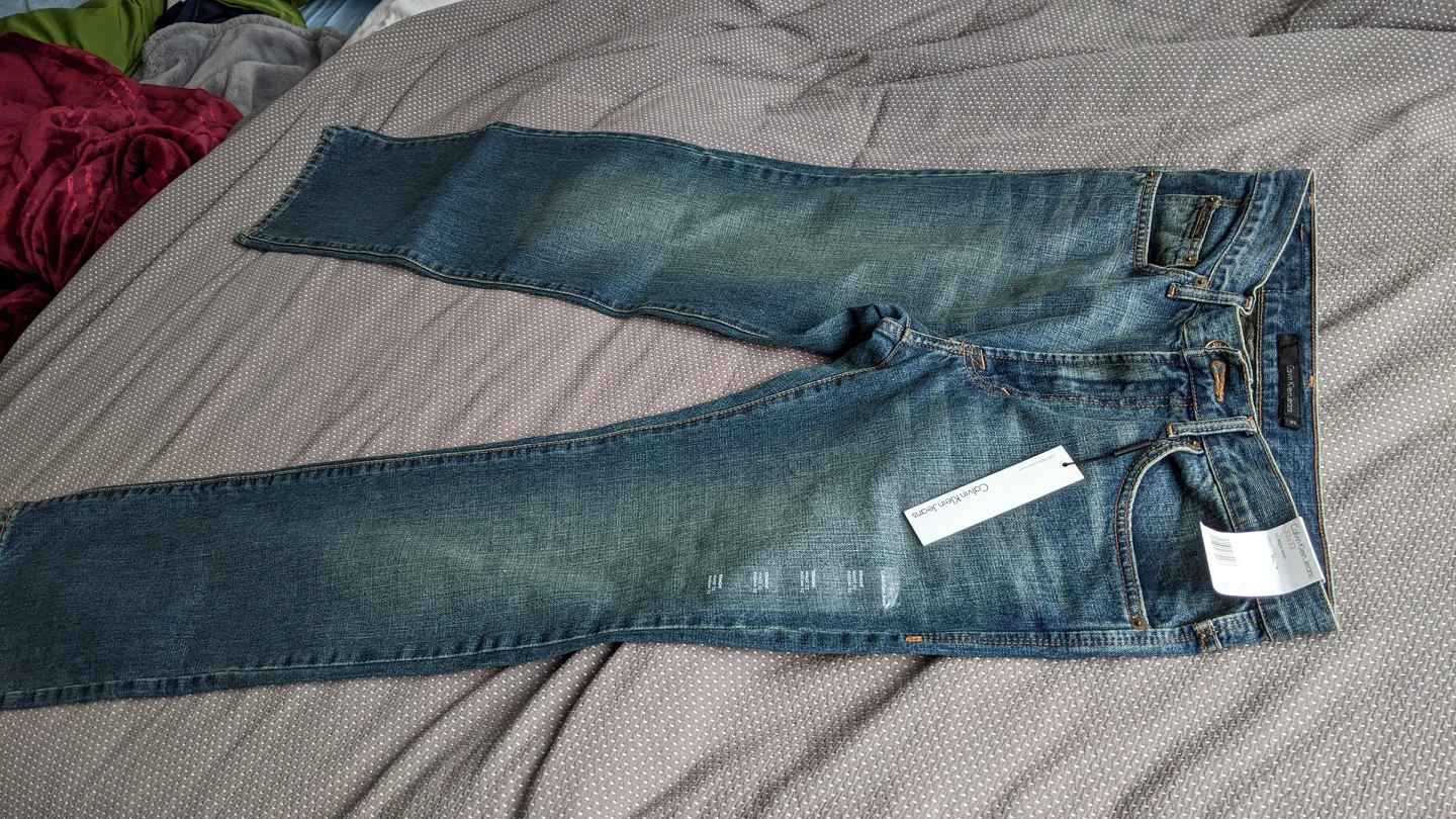 men's Calvin Klein jeans - straight cut - size 32x32 - photo 5