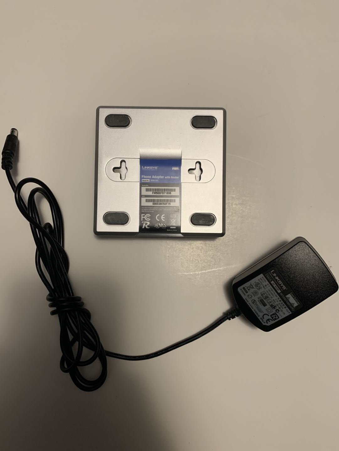 Linksys SPA2102 Analog VoIP Adapter with 2 FXS Ports image indicator(4)