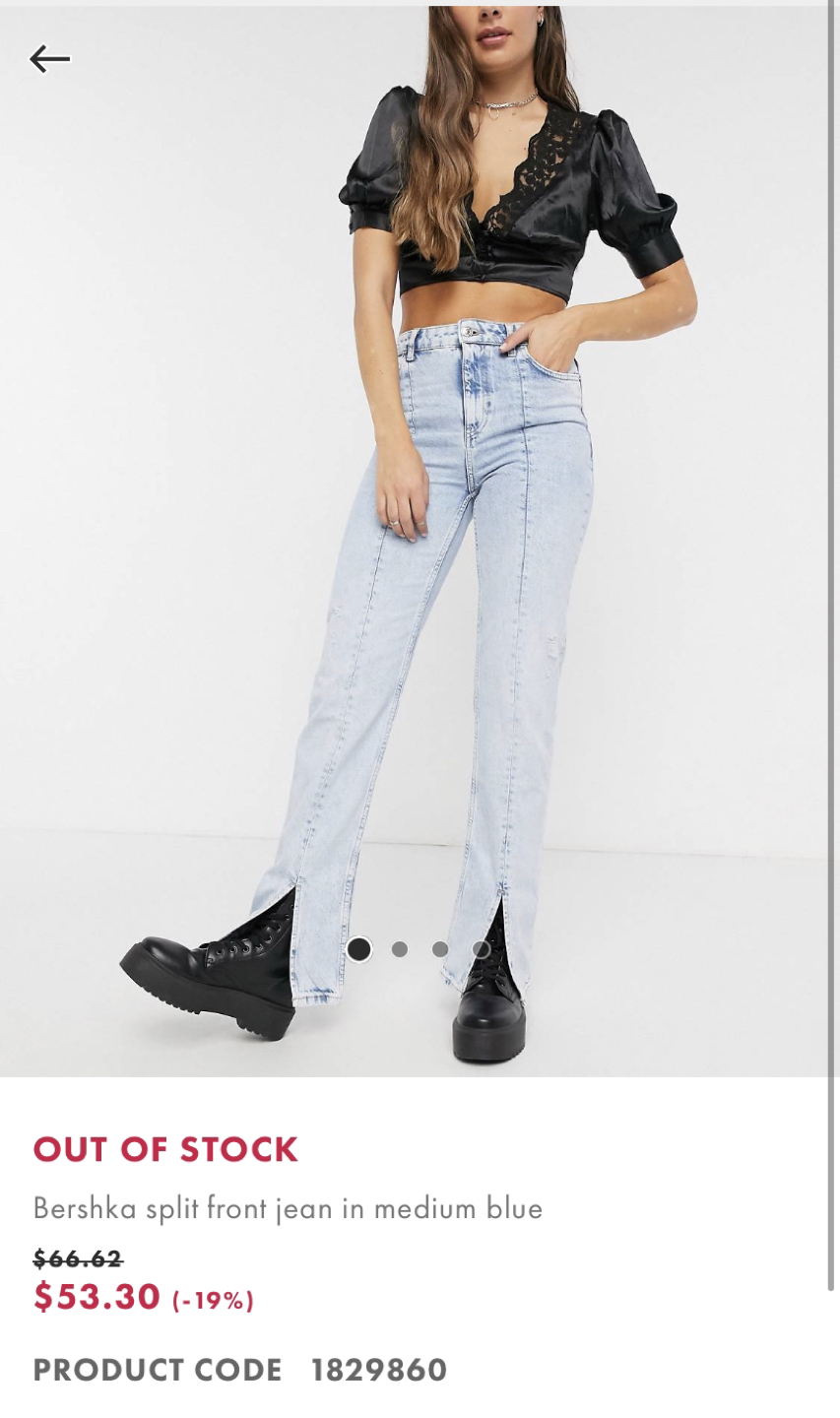 Bershka denim