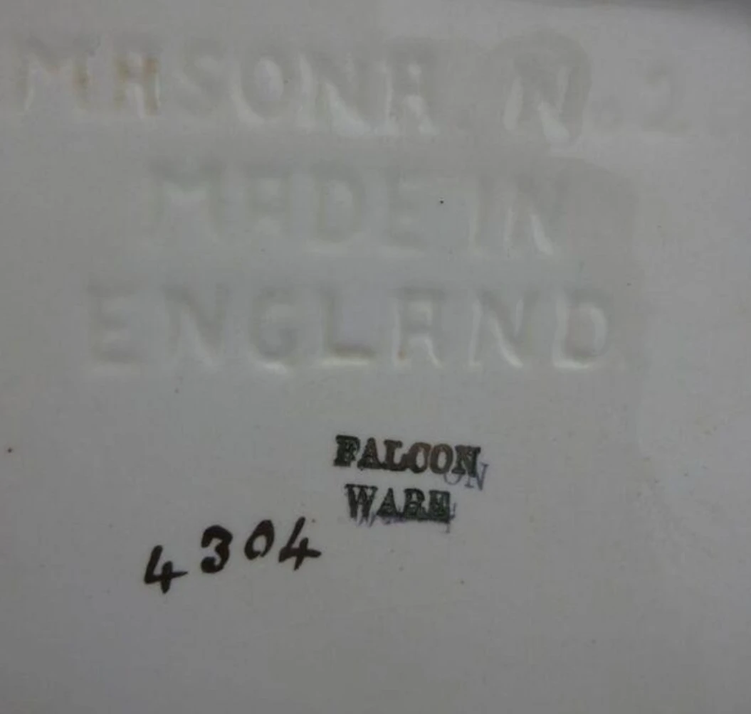 Falcon Ware Flower Frog with Brass Top, Made in England image indicator(7)