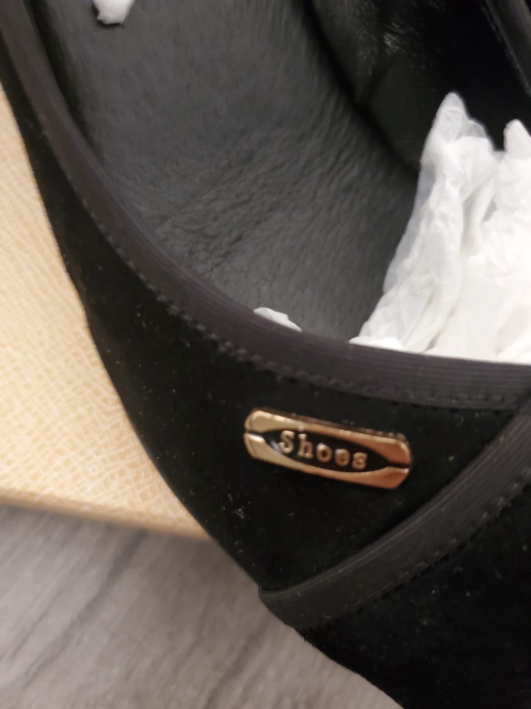 Ladies Black Suede shoes. - photo 2